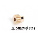 Motor Pinion 15T (2.5mm Hole)