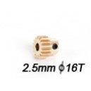 Motor Pinion 16T (2.5mm Hole)