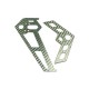 Tail Fin Round End V2 set - Belt CP/Blade 400