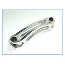 Aluminum Tail Boom Support Brace (SILVER) - T-REX 700 