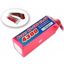 Lipo Billowy X5 4300mAh 50C 22.2V 6S 