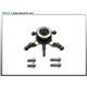 Plateau cyclique CNC argenté pour Blade 120SR