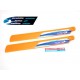 Xtreme tuning Fiber Blade (235mm-Orange) (Esky CP3, Blade SR)