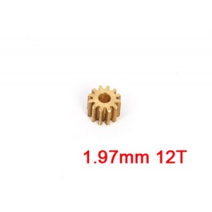Motor Pinion 12T (1.95mm hole, 0.4M) (SR120)