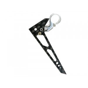 Tail Motor Mount w/Vertical Fin set (for 3mm Tail Boom series)